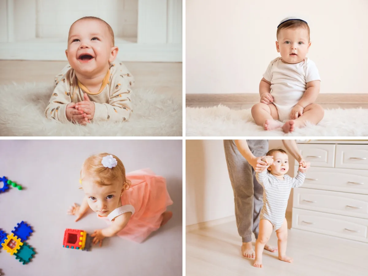 4 giai đoạn tập đi của bé