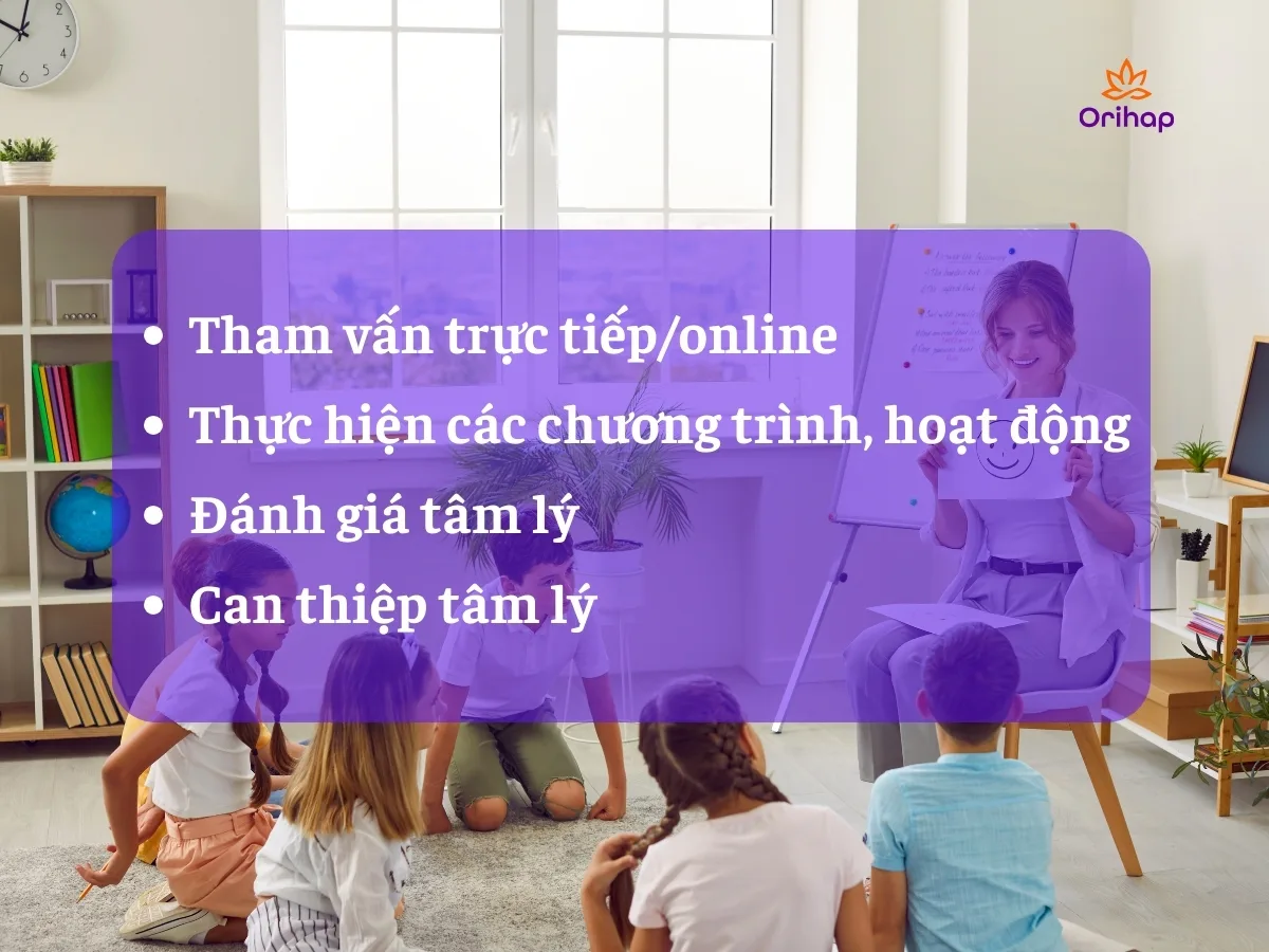 Dịch vụ tư vấn tâm lý học đường Các hình thức tư vấn tâm lý học đường
