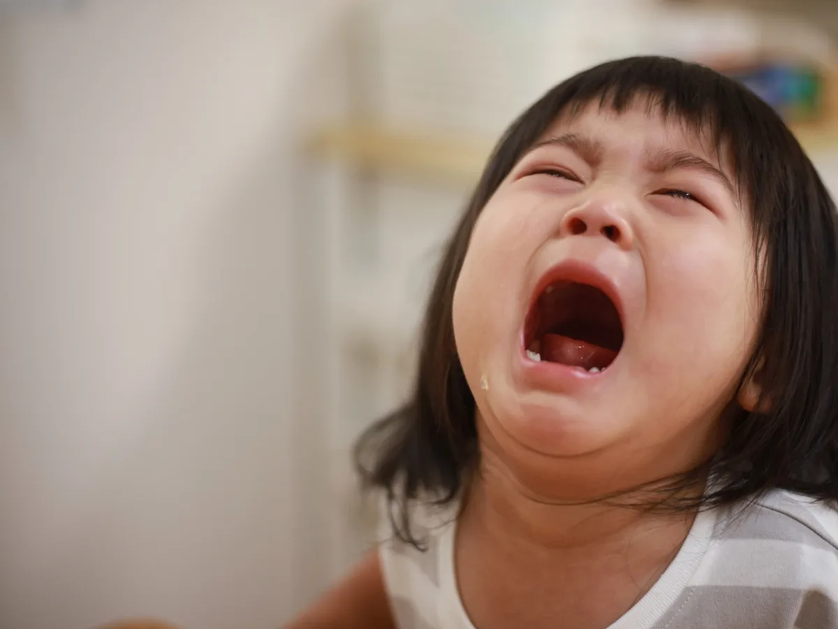 Trẻ cảm thấy bị tổn thương khi bị la mắng.