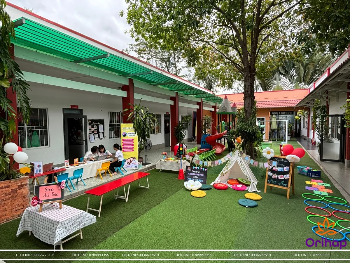 Sinh trắc vân tay cho trẻ tại Trường Mầm Non WORLDKIDS