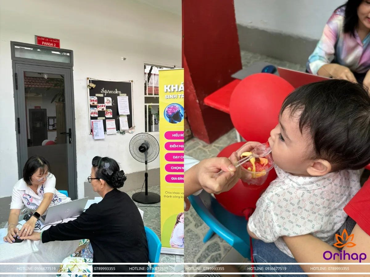 Sinh trắc vân tay cho trẻ tại Trường Mầm Non WORLDKIDS